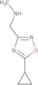 [(5-Cyclopropyl-1,2,4-oxadiazol-3-yl)methyl]methylamine