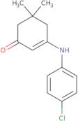 3-[(4-Chlorophenyl)amino]-5,5-dimethylcyclohex-2-en-1-one