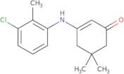 3-[(3-Chloro-2-methylphenyl)amino]-5,5-dimethylcyclohex-2-en-1-one