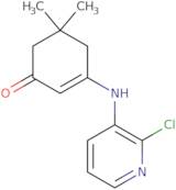 3-[(2-Chloropyridin-3-yl)amino]-5,5-dimethylcyclohex-2-en-1-one