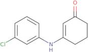 3-[(3-Chlorophenyl)amino]cyclohex-2-en-1-one