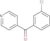 (3-Chlorophenyl)(pyridin-4-yl)methanone