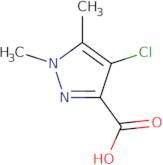 4-Chloro-1,5-dimethyl-1H-pyrazole-3-carboxylic acid