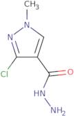 3-Chloro-1-methyl-1H-pyrazole-4-carbohydrazide