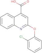 2-(2-Chlorophenoxy)quinoline-4-carboxylic acid