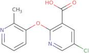 5-Chloro-2-[(2-methylpyridin-3-yl)oxy]nicotinic acid