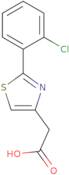 [2-(2-Chlorophenyl)-1,3-thiazol-4-yl]acetic acid hydrochloride