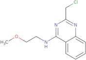 2-(Chloromethyl)-N-(2-methoxyethyl)quinazolin-4-amine