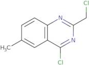 4-Chloro-2-(chloromethyl)-6-methylquinazoline