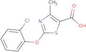 2-(2-Chlorophenoxy)-4-methyl-1,3-thiazole-5-carboxylic acid