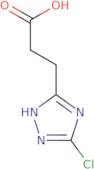 3-(3-Chloro-1H-1,2,4-triazol-5-yl)propanoic acid