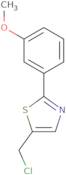 5-(Chloromethyl)-2-(3-methoxyphenyl)-1,3-thiazole hydrochloride