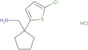 {[1-(5-Chloro-2-thienyl)cyclopentyl]methyl}amine hydrochloride