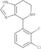 4-(3-Chloro-2-fluorophenyl)-4,5,6,7-tetrahydro-3H-imidazo[4,5-c]pyridine