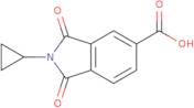 2-Cyclopropyl-1,3-dioxoisoindoline-5-carboxylic acid