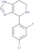 4-(4-Chloro-2-fluorophenyl)-4,5,6,7-tetrahydro-3H-imidazo[4,5-c]pyridine