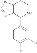 4-(3-Chloro-4-fluorophenyl)-4,5,6,7-tetrahydro-3H-imidazo[4,5-c]pyridine