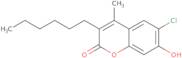 6-Chloro-3-hexyl-7-hydroxy-4-methyl-2H-chromen-2-one