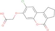 [(8-Chloro-4-oxo-1,2,3,4-tetrahydrocyclopenta[c]chromen-7-yl)oxy]acetic acid