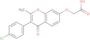 {[3-(4-Chlorophenyl)-2-methyl-4-oxo-4H-chromen-7-yl]oxy}acetic acid