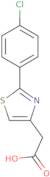 [2-(4-Chlorophenyl)-1,3-thiazol-4-yl]acetic acid