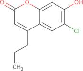 6-Chloro-7-hydroxy-4-propyl-2H-chromen-2-one