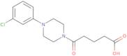 5-[4-(3-Chlorophenyl)piperazin-1-yl]-5-oxopentanoic acid