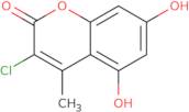 3-Chloro-5,7-dihydroxy-4-methyl-2H-chromen-2-one