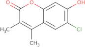 6-Chloro-7-hydroxy-3,4-dimethyl-2H-chromen-2-one