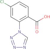 4-Chloro-2-(1H-tetrazol-1-yl)benzoic acid