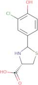 (4S)-2-(3-Chloro-4-hydroxyphenyl)-1,3-thiazolidine-4-carboxylic acid