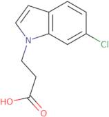 3-(6-Chloro-1H-indol-1-yl)propanoic acid