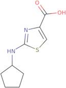 2-(Cyclopentylamino)-1,3-thiazole-4-carboxylic acid