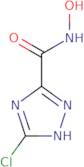 3-Chloro-N-hydroxy-1H-1,2,4-triazole-5-carboxamide