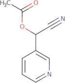 Cyano(pyridin-3-yl)methyl acetate