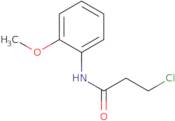 3-Chloro-N-(2-methoxyphenyl)propanamide