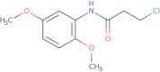 3-Chloro-N-(2,5-dimethoxyphenyl)propanamide