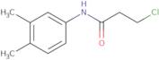 3-Chloro-N-(3,4-dimethylphenyl)propanamide