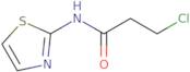 3-Chloro-N-1,3-thiazol-2-ylpropanamide