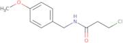 3-Chloro-N-(4-methoxybenzyl)propanamide