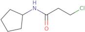3-Chloro-N-cyclopentylpropanamide