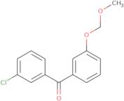 (3-Chlorophenyl)[3-(methoxymethoxy)phenyl]methanone