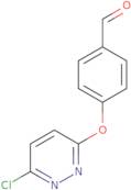 4-[(6-Chloropyridazin-3-yl)oxy]benzaldehyde