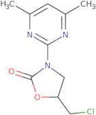 5-(Chloromethyl)-3-(4,6-dimethylpyrimidin-2-yl)-1,3-oxazolidin-2-one