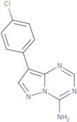 8-(4-Chlorophenyl)pyrazolo[1,5-a][1,3,5]triazin-4-amine