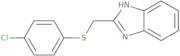 2-{[(4-Chlorophenyl)thio]methyl}-1H-benzimidazole