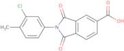 2-(3-Chloro-4-methylphenyl)-1,3-dioxoisoindoline-5-carboxylic acid