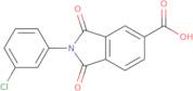 2-(3-Chlorophenyl)-1,3-dioxoisoindoline-5-carboxylic acid