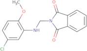 2-{[(5-Chloro-2-methoxyphenyl)amino]methyl}-1H-isoindole-1,3(2H)-dione