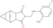 2-{[(5-Chloro-2-methylphenyl)amino]methyl}hexahydro-4,6-ethenocyclopropa[f]isoindole-1,3(3aH)-dione